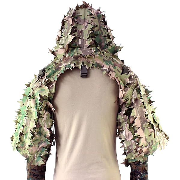 Amazon.com : ROCOTACTICAL Sniper Ghillie Viper Hood with 3D